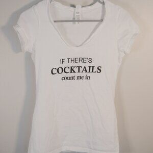 Woman's white T-shirt